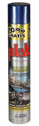 ATAS   PLAK    NANOTASS  750 ML - Bahamas. Полироль торпеды с антистатиком