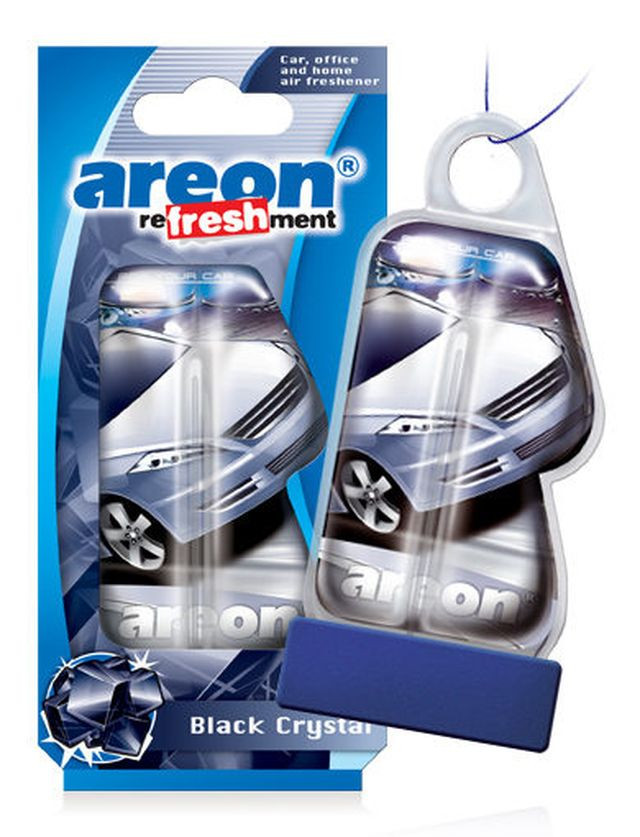 Осв.возд. Areon LIQUID "автомобили"  Black Crystal