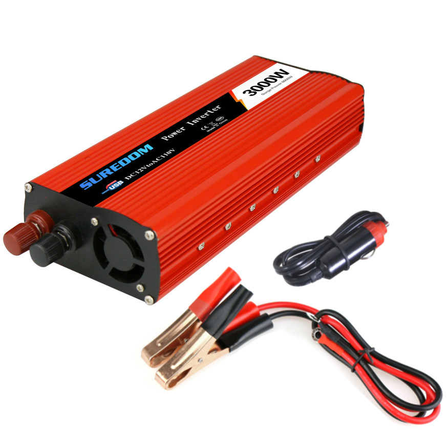 Преобраз. напряжения  Carlife  12-220V   3000W,  (пиковая 6000W)