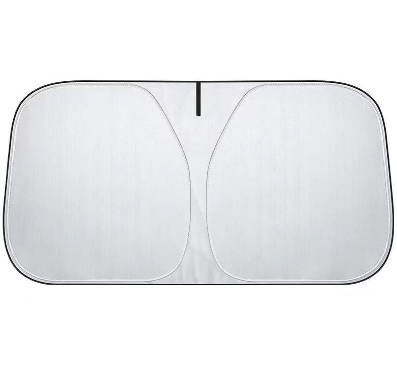 Шторки зеркальные   средн. "Carlife" 1450х800mm  каркасная