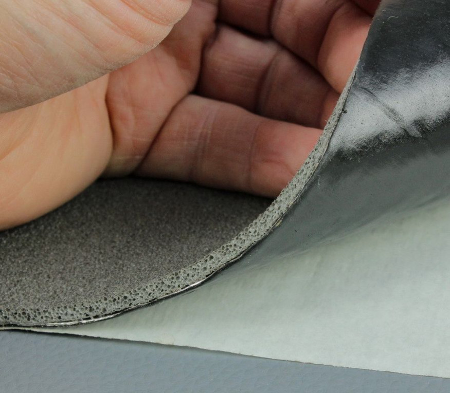 Шумоизоляция+виброизоляция 2в1 0.5мx0.75м (вибро 1,3мм + шумо 4мм)