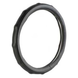 Оплетка на руль SENATOR California - M, Серый (кожа)