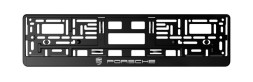 Рамка номера пластик PORSCHE (книжка)
