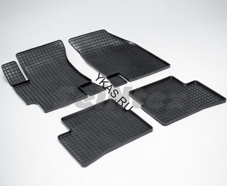 Коврики резиновые   KIA Rio II 2005-2011г.  СЕТКА