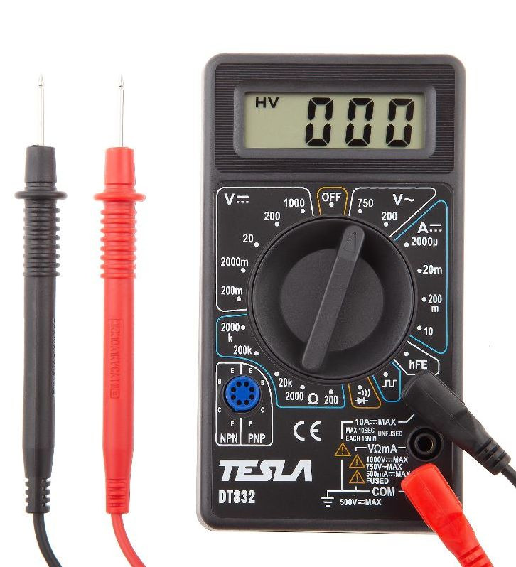 Мультиметр цифровой DT-832 РОКОТ (без термопары)