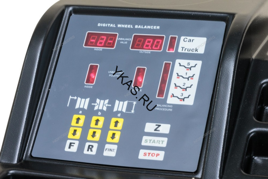 Балансировочный станок NORDBERG 45TRKE для грузовых авто