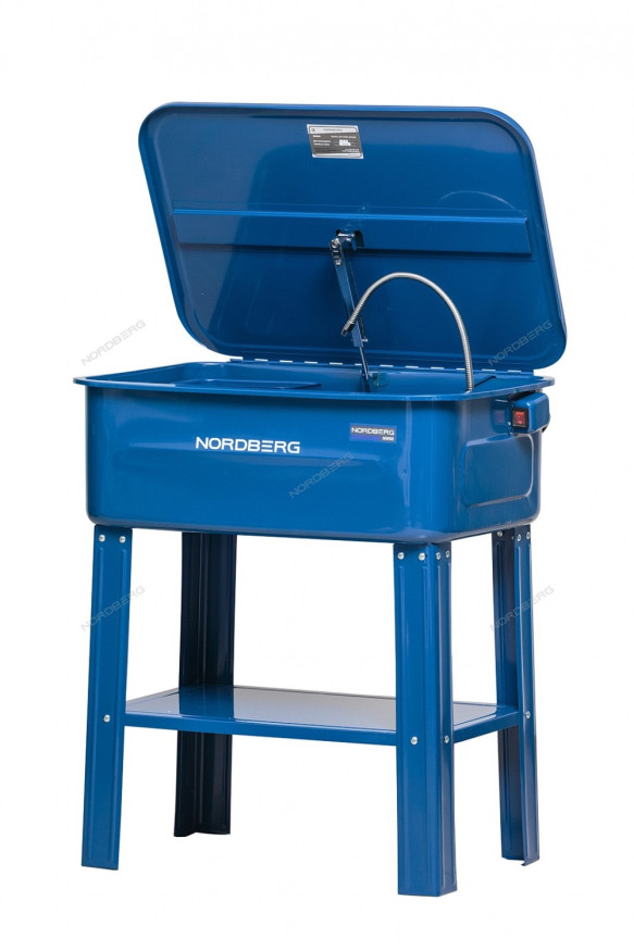 Установка для мойки деталей NORDBERG NW90 с электрическим насосом (75 л) 