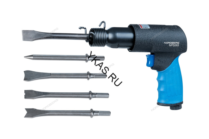 Пневматическое зубило NORDBERG NP5065 с комплектом насадок