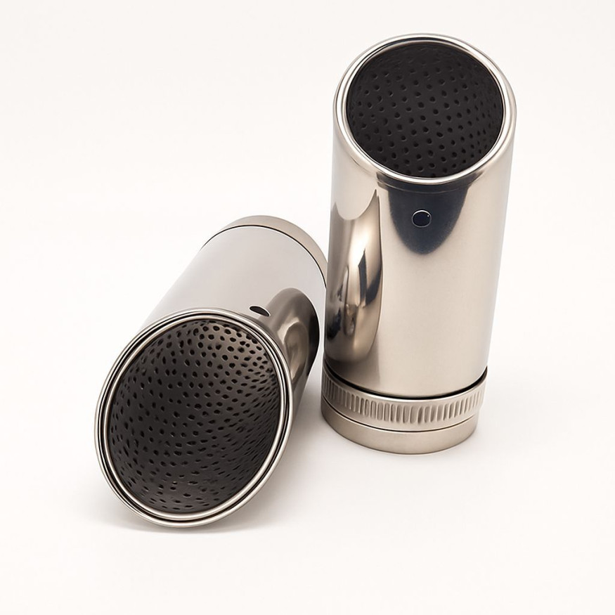 Насадка на глушитель "Carlife" (d 55мм) длина 140мм