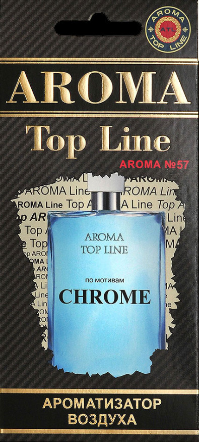 Осв.возд.  AROMA  Topline  Мужская линия  №57   Azzaro CHROME