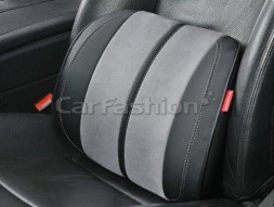 Подушка  под поясницу «FLEX L» серый/черный/серый