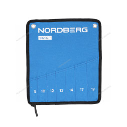 Набор ключей комбинированных NORDBERG на полотне (7 предметов)