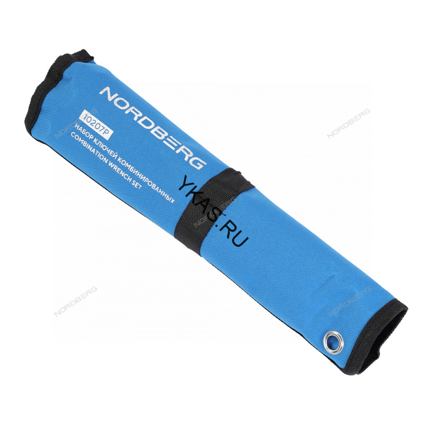 Набор ключей комбинированных NORDBERG на полотне (7 предметов)