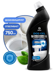 GRASS Средство для чистки сантехники "DOS-GEL" гель (флакон 750 мл) Professional