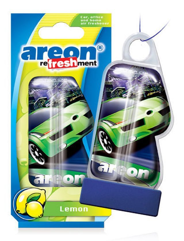 Осв.возд. Areon LIQUID "автомобили"  Lemon