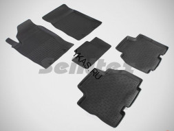 Коврики резиновые   Ssang Yong Kyron с 2011г.-  БОРТ