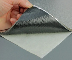 Шумоизоляция+виброизоляция 3в1 0.5мx0.75м (вибро 1,3мм + шумо 4мм) Фольга