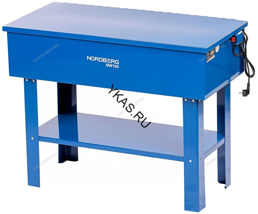 Установка для мойки деталей NORDBERG NW100 с электрическим насосом (150 л) 