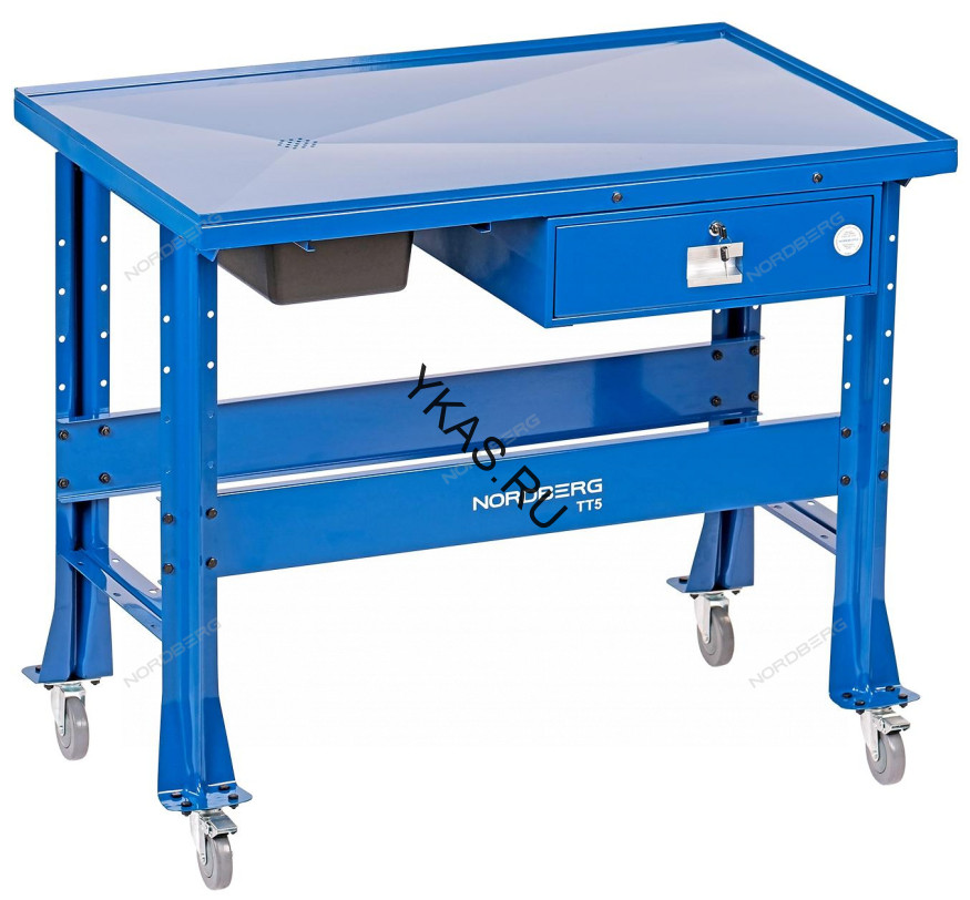 Верстак подкатной NORDBERG TT5 для разборки агрегатов