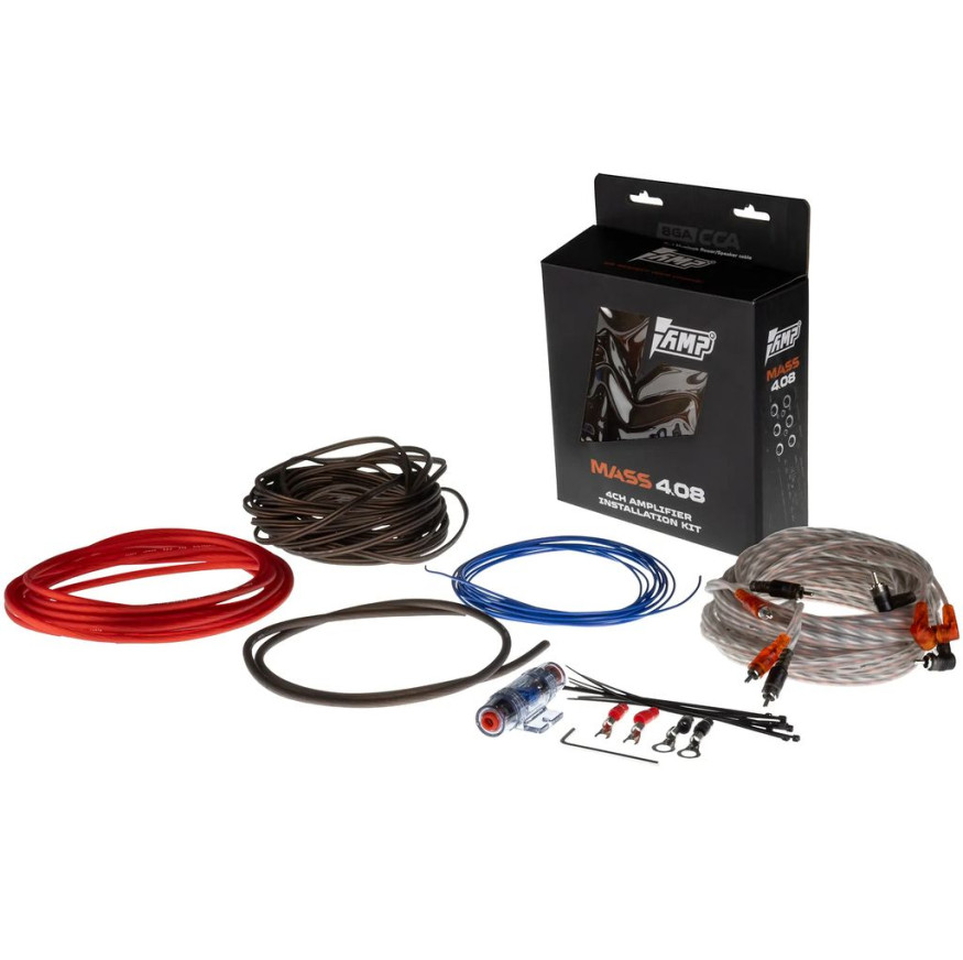 Провод соединительный AMP MASS 4.08 для 4х канального усилителя (CCA)