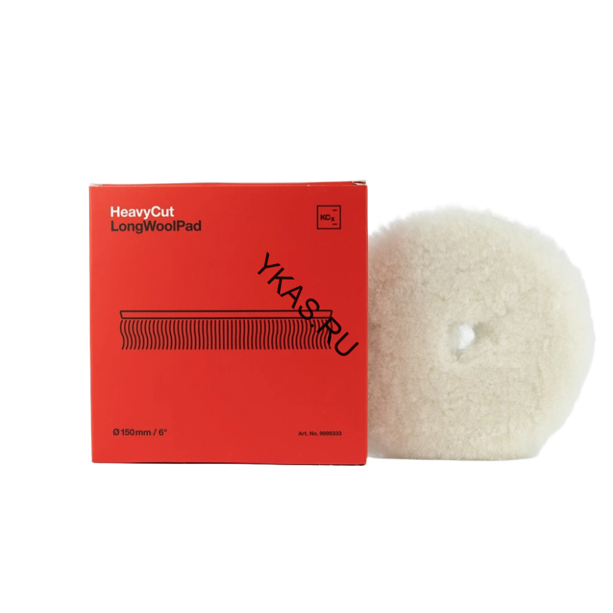 Полировальный круг из натурального меха Ø 150 мм 9998333