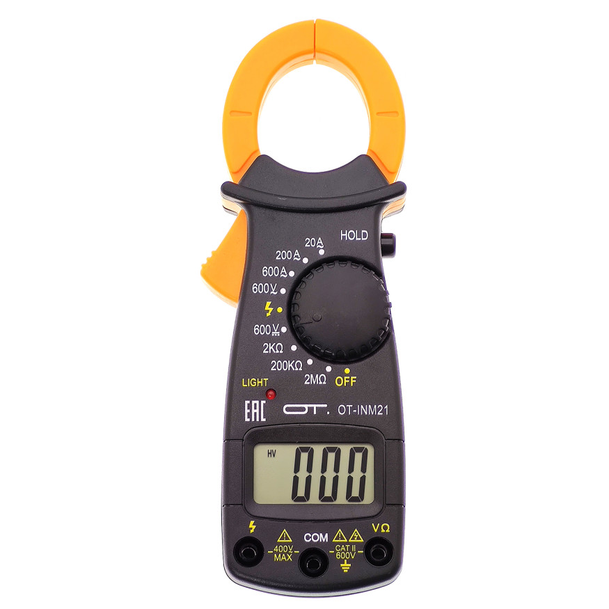 Мультиметр цифровой Орбита OT-INM21 тестер клещи