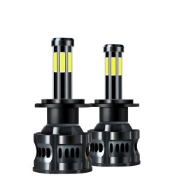Carlife Cвет-од H4  6000K  10000Lm  2шт. (с активным охлаждением)
