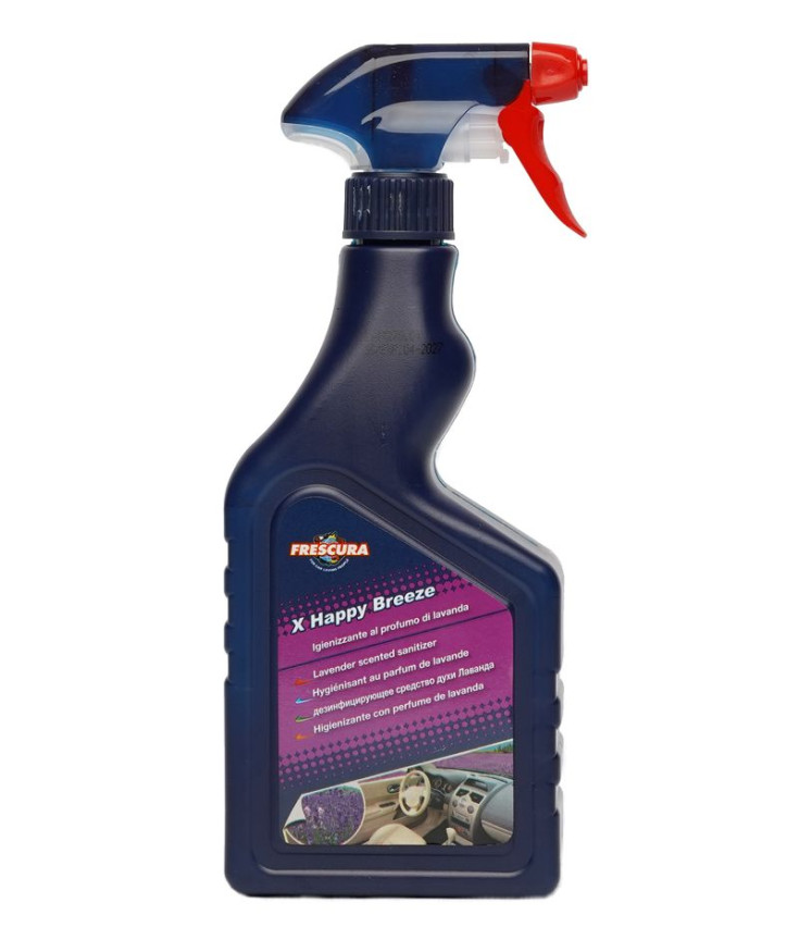 FRESCURA  X-HAPPY BREEZE LAVANDA 500ml, Лаванда - Дезодорант-ароматизатор салона