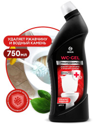 GRASS Средство для чистки сантехники "WC-gel"  0,75л. Professional
