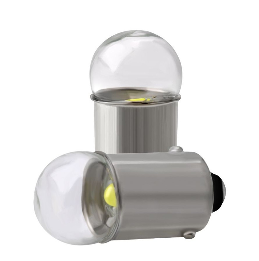 SOLAR  Свет-од  12V  T8.5  1 SMD W5W  BA9s белый (стекло)