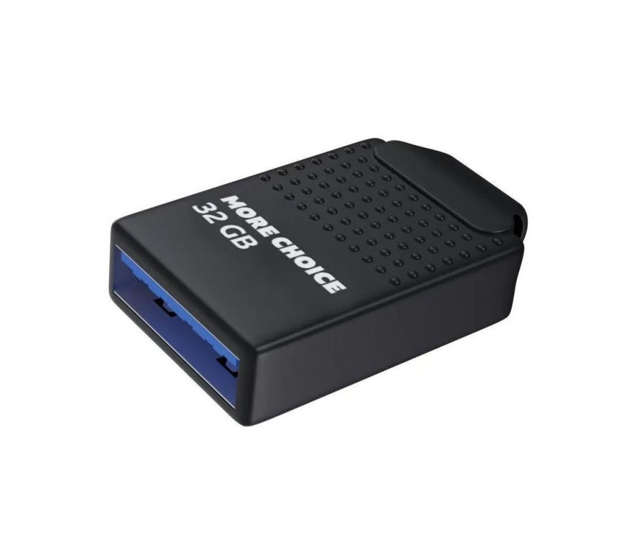USB флеш USB3.0 More Choice Mini MF64-2m, 64 GB черный