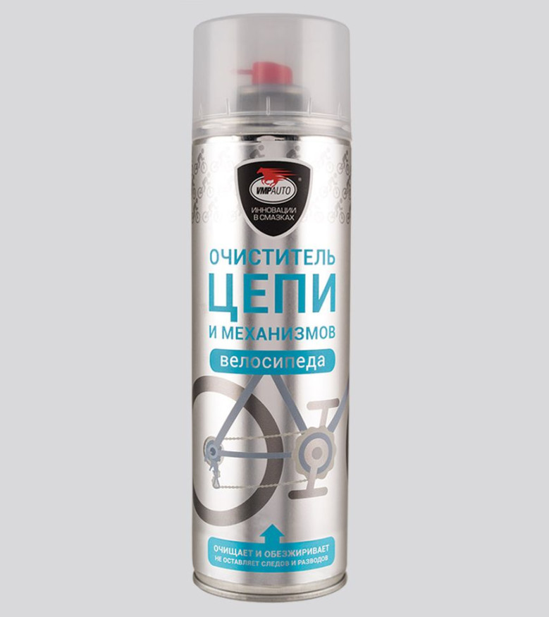 VMPAUTO  Очиститель для цепей дорожных и внедорожных велосипедов 650мл.