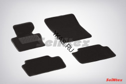Коврики текстильн. BMW X3 E83 2000-2010г. /компл.4шт./осн.резин./ LUX