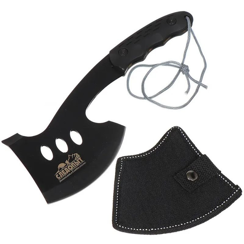 Топор туристический "СЛЕДОПЫТ", 270*110*20 мм, 323 гр., в чехле