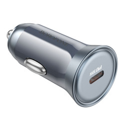 АЗУ  Borofone  1 Type-C (12/24V - PD30W) Серый