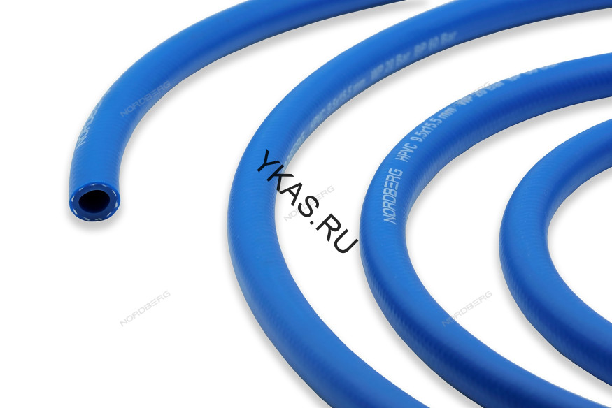 Шланг воздушный гибридный NORDBERG H0915HPVC (9.5х15.5 мм, 1 м)