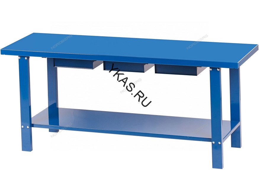 Верстак слесарный NORDBERG TT3 (3 подвесных ящика)