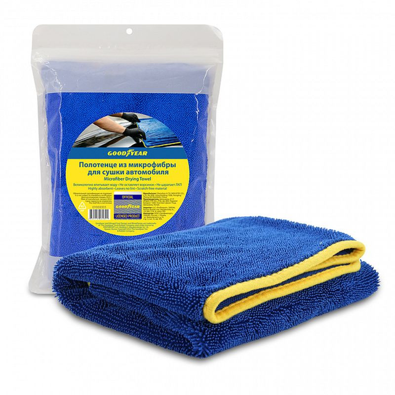 Полотенце для сушки поверхности  GOODYEAR  (50x60cm)  (600г/м2) SUPER