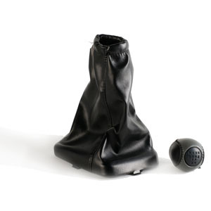 Ручка КПП+пыльн.+рамка пласт. КАЛИНА натур.кожа (Чёрный)