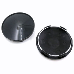 Заглушка (колпачок) на литой диск D68, наружн. d=62мм, черный