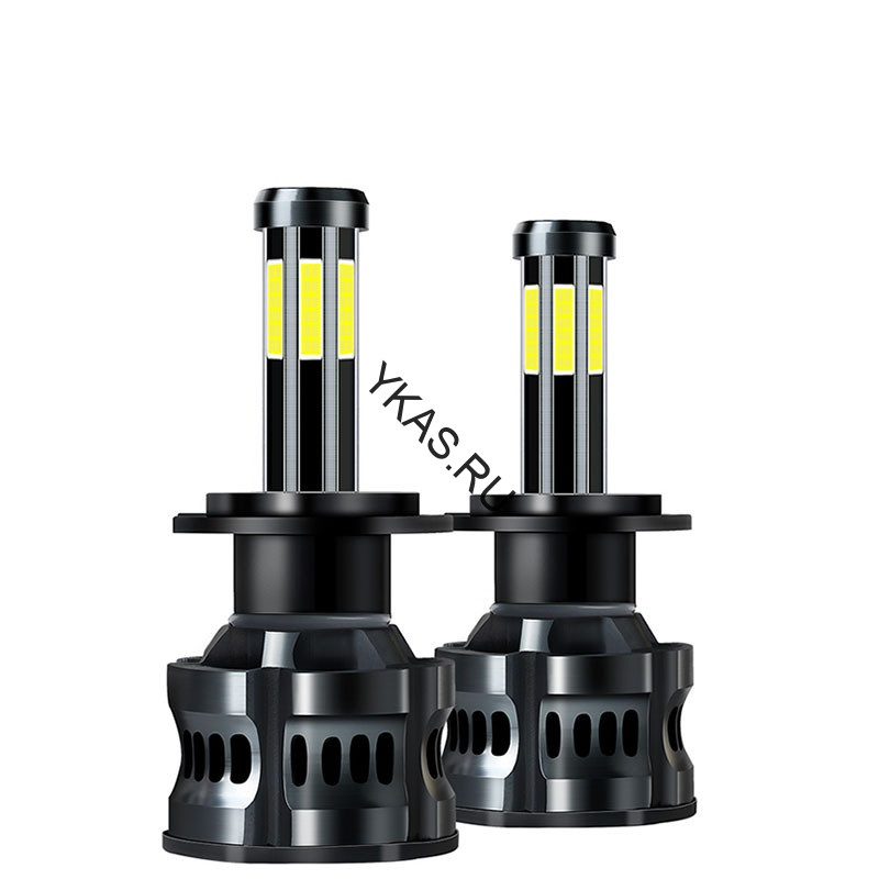 Carlife Cвет-од H7  6000K  10000Lm  2шт. (с активным охлаждением)