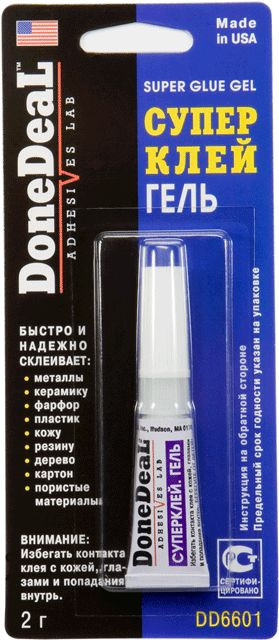 DD 6601 Суперклей гель