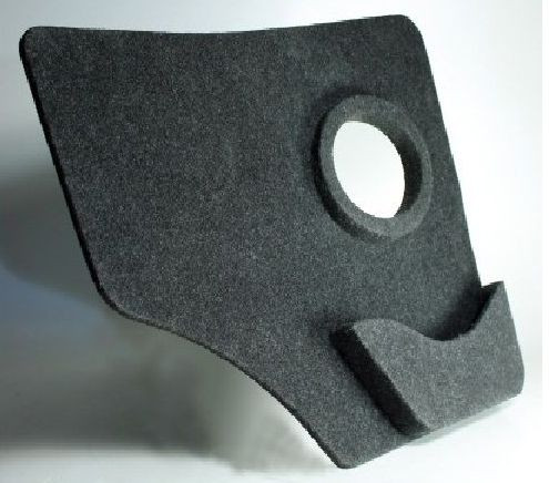 Обшивка двери  Газель  с карманом (6x9) винил  (к-кт 2шт) Черный