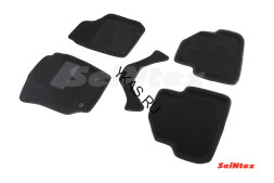 Коврики Skoda Fabia II,III 2007-2018г. /компл.5шт./осн.резин./ 3D