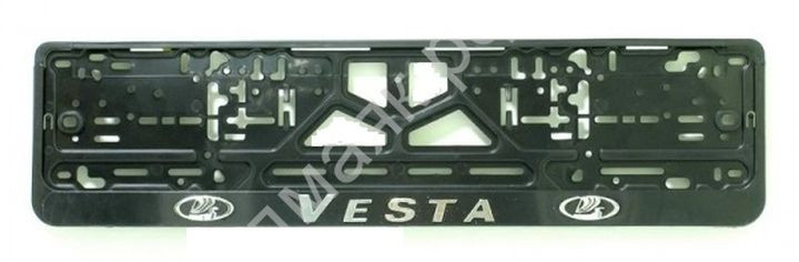 Рамка номера пластик  VESTA  (книжка)