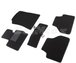 Коврики текстильн. BMW X4 F26 Xdrive c 2014г- /компл.5шт./осн.резин./ LUX