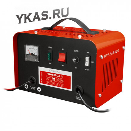 Зарядное устр-во  KVAZARRUS PRO инверторное 12-24V  ток зарядки 25-30A