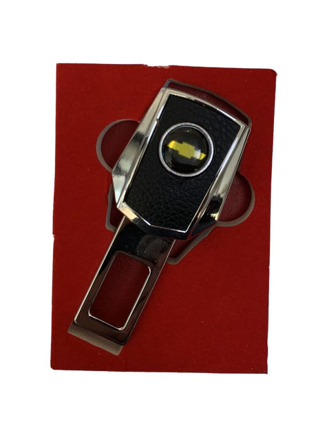 Блокировка ремня безопасности "CHEVROLET"  1шт. (с вставкой)