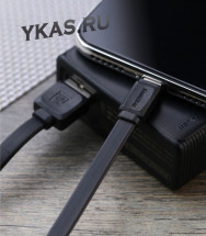 Кабель REMAX  USB - Apple  (1м)  черный