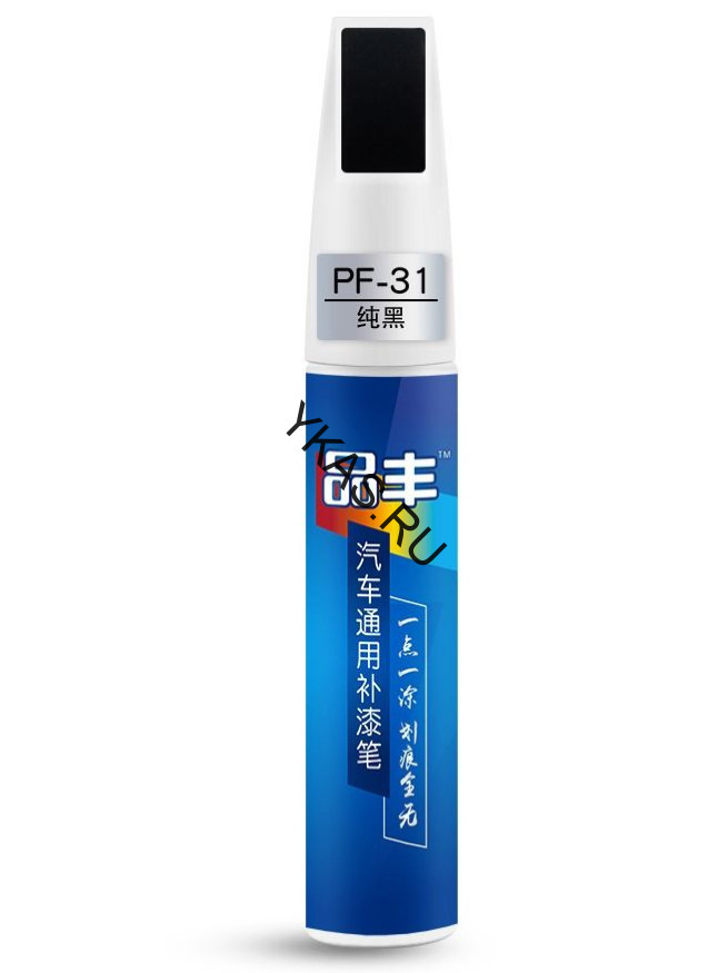 Карандаш реставрационный PF-31 Черный  (кисточка+карандаш 12мл.)